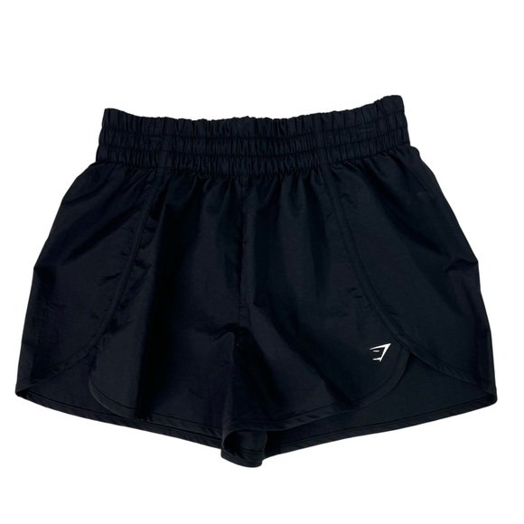 Gymshark Women's Athletic Shorts Sz LargeBlack Elastic Waistband